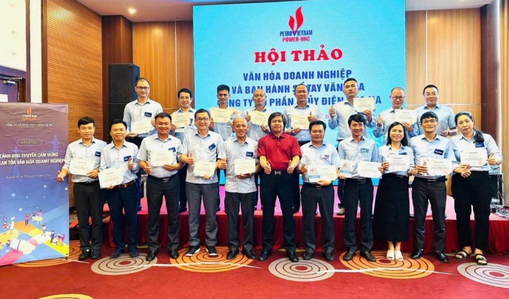 Hội thảo Văn hóa doanh nghiệp PV Power HHC - Lan tỏa và Xây dựng Văn hóa Doanh nghiệp bền vững.